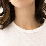 New fashion trendy jewelry copper choker multi layer necklace