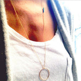New fashion trendy jewelry copper choker multi layer necklace