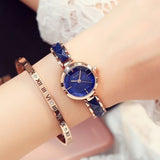 KIMIO Rose Gold Watches Women
