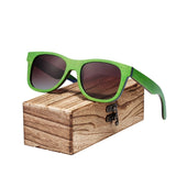 Skateboard Wood Sunglasses by BARCUR