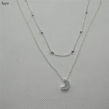 Moon Star Heart Choker Necklace