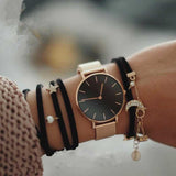 Fashion Big Brand Women Stainless Steel