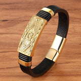 XQNI Genuine Leather Bracelet