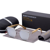Bamboo Cat Eye Sunglasses