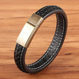 XQNI 2018 New Grid Texture Bracelet