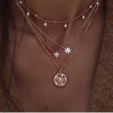 Gold Color Choker Necklace