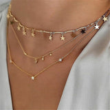Gold Color Choker Necklace