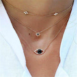 Gold Color Choker Necklace