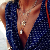 Gold Color Choker Necklace
