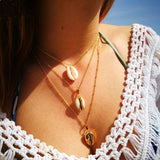 Gold Color Choker Necklace