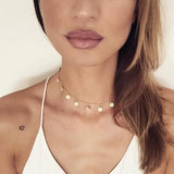 Gold Color Choker Necklace