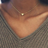 Gold Color Choker Necklace