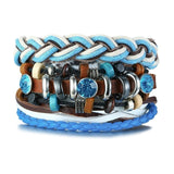 Vintage Rope Braided Multilayer Leather Bracelet