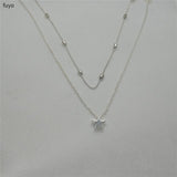 Heart Star Necklace