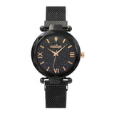 Luxury Women Watches Magnetic Starry Sky