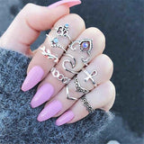 Fashion Alloy Vintage Ring