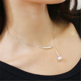 Fashion New Simulated Pearls Sequins and Beautiful Multilayer Long Necklaces