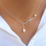 Fashion New Simulated Pearls Sequins and Beautiful Multilayer Long Necklaces
