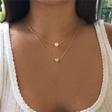 Star Moon Pendant Necklace